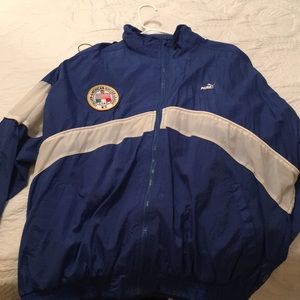 Vintage Italian-American Soccer League Windbreaker